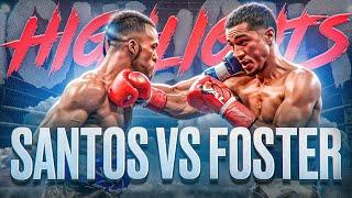 Edwin De Los Santos vs William Foster HIGHLIGHTS | BOXING FULL FIGHT HD