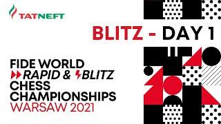 FIDE World Blitz Chess Championship 2021 | Day 1 |