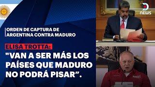 Presión internacional contra Maduro tras la orden de captura emitida por Argentina #DNEWS