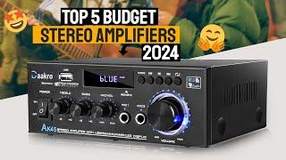 5 Best Budget Stereo Amplifiers In 2024 | Best Amp For Sound System