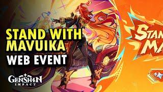 Stand With Mavuika Web Event | Genshin Impact