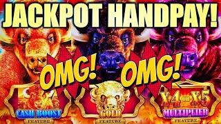 JACKPOT HANDPAY! MY 1ST ON THIS NEW BUFFALO!  BUFFALO GOLD CASH COLLECTION Slot Machine