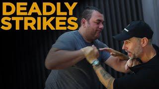 5 DEADLY STRIKES in a STREET FIGHT || Nick Drossos Masterclass