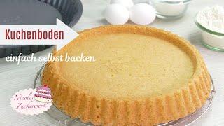 Saftiger Obstboden | klassischer Kuchenboden I Rezept von meiner Omi