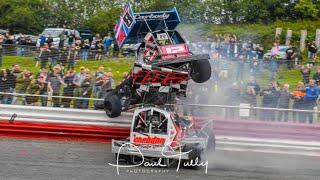 BriSCA F1 Stockcars British Last Bender - 8 Catherine Harris Vs 97 Ryan Harrison - Hednesford