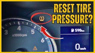 How To Reset Tire Pressure Light On A Hyundai in 1 minute