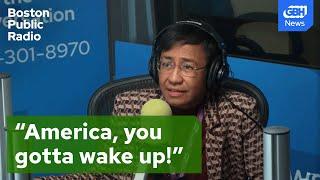 Maria Ressa warns of authoritarianism in the US: “This is a pivotal moment"