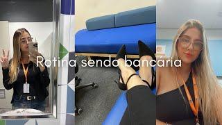 UM DIA COMIGO | Minha rotina sendo bancária + dicas de como entrar no banco