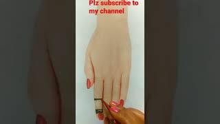 Jewellery mehndi design for hands #asanmehdidesigns #mehndidesigns #simplemehdi #shorts #shortvideo