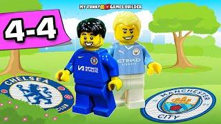 What a Game  Chelsea 4-4 Manchester City  in Lego Football