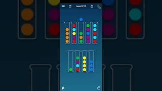 Ball Sort Puzzle  Level 217 || GAMEPLAY || PLEASE SUBSCRIBE MY CHANNEL 