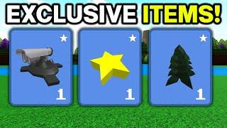 How to CLAIM ALL EXCLUSIVE ITEMS!! | Build a boat for Treasure ROBLOX