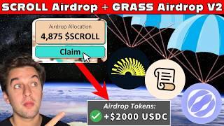 Claim SCROLL Airdrop Mint + Grass Airdrop V2 - DO THIS NOW