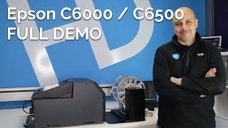 Epson C6000Ae and C6500Ae Label Printer - Full Demonstration | HD Labels