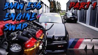 Engine swap Part 1 ///M3 ¬Bmw 328i Touring   #BMW M3