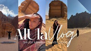 travel vlog! I spent a weekend in Saudi Arabia! giant swing +elephant rock &more | Allyiahsface vlog