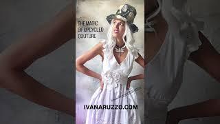 IVANARUZZO.COM #conceptstore #avangard #whitedresses #tophat #designerbrand #Upcycled #hotmodel