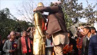 balbhadra kuwar statue inaguration