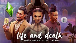 we're finally getting funerals, graveyards and more! ~ the sims 4 life & death (im back... again)