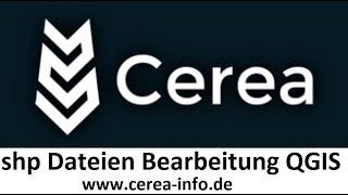 Cerea Lenksystem Tutorial: QGIS shp bearbeiten shape Schlagdaten ___www.witt3d.de