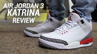 AIR JORDAN 3 KATRINA / HALL OF FAME REVIEW