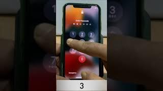 How many Passcode attempts before "iPhone is Disabled".#Shorts