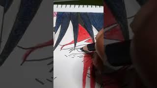 Drawing Sukuna & Megumi Part 2 | Jujutsu Kaisen #shorts #jujutsukaisen #sukuna #megumi #animedrawing