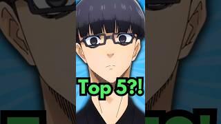 My top 5 favourite Blue Lock characters
