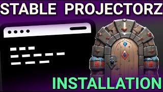 Installation - StableProjectorz v 1.0