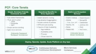 VMworld 2015: CNA6649 - Build and Run Cloud Native Apps in your Software Defined Data Center