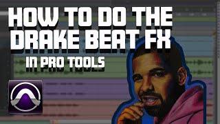 How to do the Drake/Underwater effect on your beat (Pro Tools) Stock Plugins