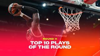 TOP 10 Plays | NEW RECORD & Insane Derby Moments | RS Round 11 | 2024-25 Turkish Airlines EuroLeague