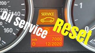 BMW 5 SERIES E60 E61 OIL CHANGE SERVICE RESET