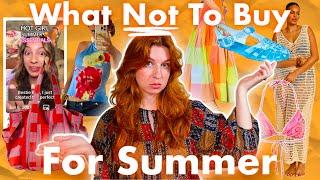 Summer Clothing You Will Always Regret Buying | How To Stop Wasting Money On Bad Fashion Purchases