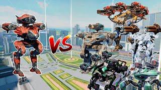 WR Condar VS All Robots Comparison |WAR ROBOTS|