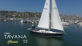 1989 Tayana 52 Aft Cockpit CHESSIE Video