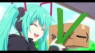 Servicios de paquetería Miku - Hatsune Miku entrega un paquete español latino / ANIME LATINO