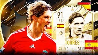 COMPLETE STRIKER?!  91 PRIME ICON TORRES PLAYER REVIEW - FIFA 23 ULTIMATE TEAM