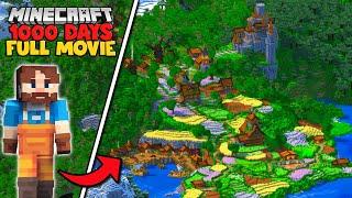 I Survived 1000 Days In Minecraft Survival [FULL MOVIE]