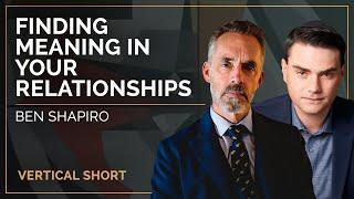 Is Meaning Found Where Responsibility Lies? | Ben Shapiro & Jordan B Peterson #shorts