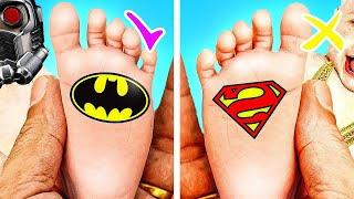 Superheroes In Real Life!  Funny Superhero Situations & Food Sneaking Hacks by ArtTool!