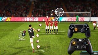 FIFA 20 ALL FREE KICKS TUTORIAL | TRIVELA, KNUCKLEBALL,POWER, RABONA!