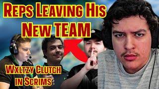 Reps LEAVING his NEW Team After the ALGS LAN  Wxltzy clutch in ALGS Scrims | Apex Legends