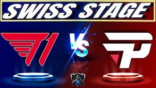 T1 vs PNG Highlights Game 1 | Swiss Stage - Worlds 2024 | SKT T1 vs paIN Gaming