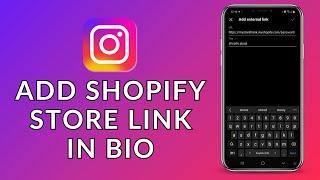 How to Add Shopify Store Link to Instagram Bio? 2024 (Quick & Easy) | Instagram