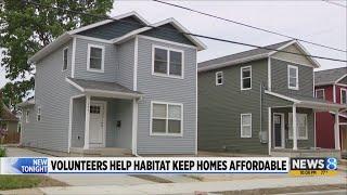 Volunteers help Habitat for Humanity keep homes affordable
