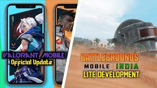 Valorant Mobile Official Announcement| BGMI Lite Development?| SingleBoyBlezi