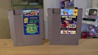 500 Nintendo Games on One Cart!? (NES Multi-Cart)