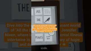 Dive into the emotionally resonant world of "All the Bright Places" by Jennifer Niven. #bookreview