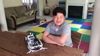 Lego Ev3 floor cleaning robot (homemade Roomba)